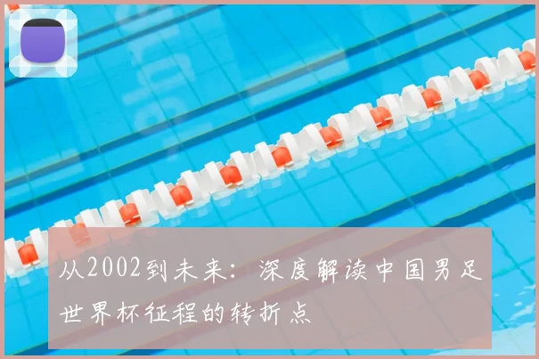从2002到未来:深度解读中国男足世界杯征程的转折点