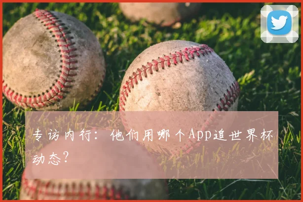 专访内行：他们用哪个App追世界杯动态？