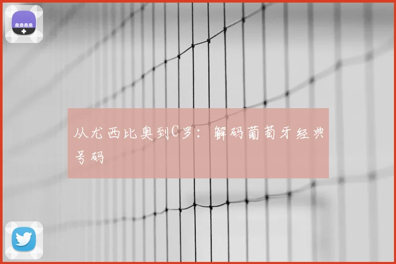 从尤西比奥到C罗：解码葡萄牙经典号码